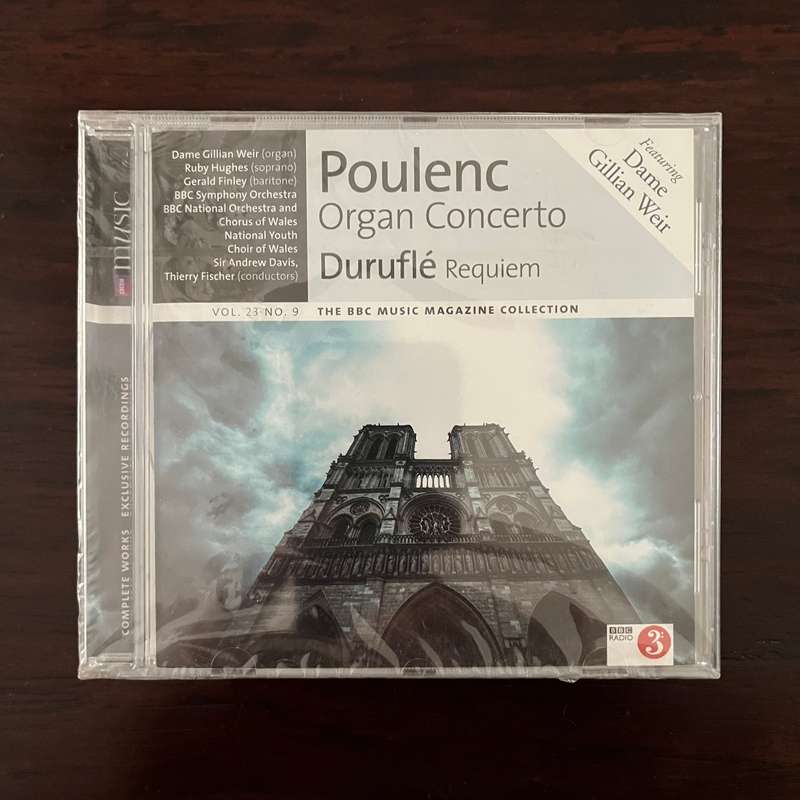 Poulenc - Organ Concerto CD BBC Music New and Sealed