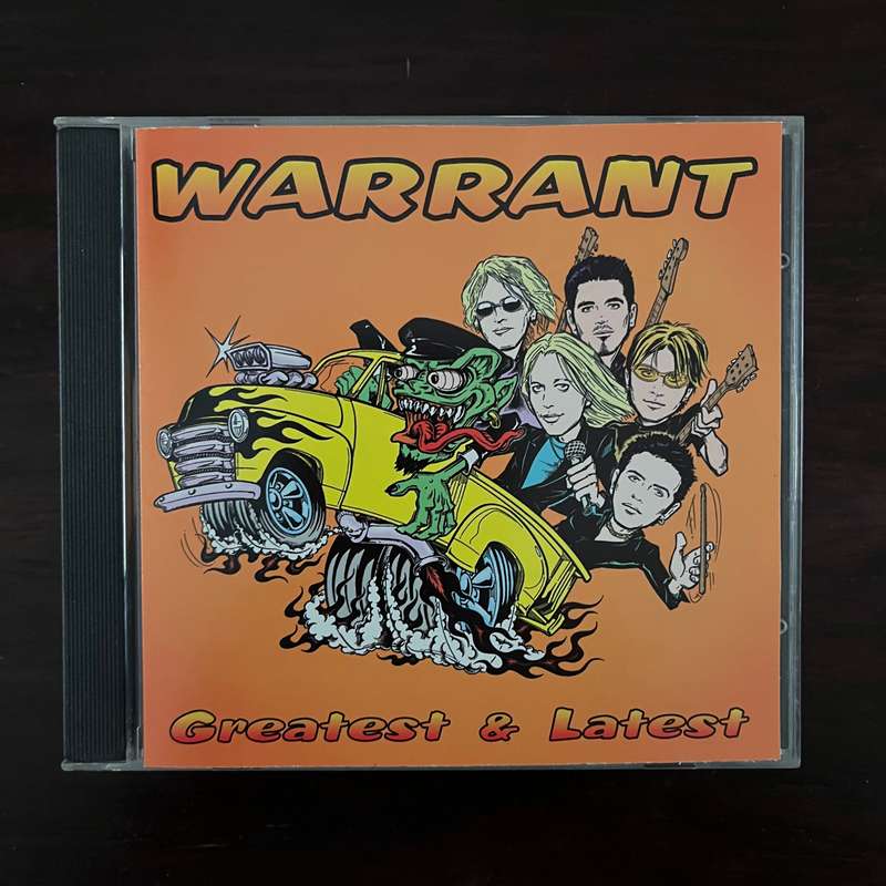 Warrant - Greatest & Latest CD US Press Hard Rock