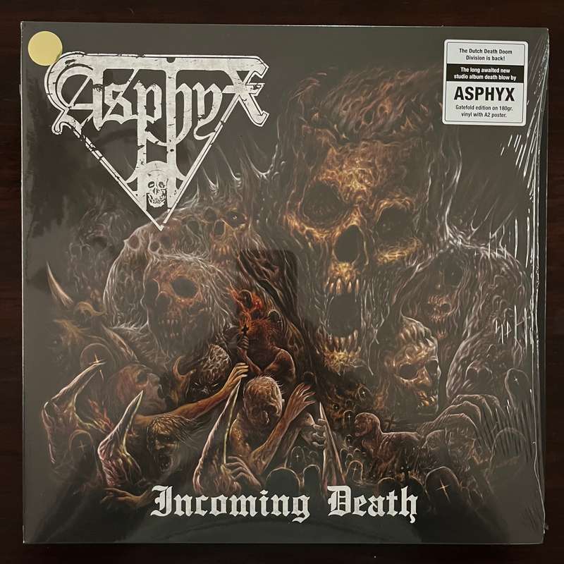 Asphyx - Incoming Death Vinyl LP Death Metal Ltd 500 Camouflage Variant