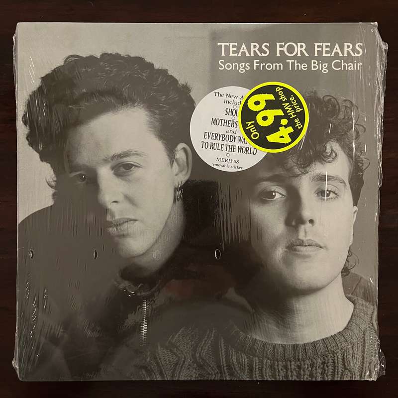 Tears For Fears - Songs From The Big Chair Vinyl LP UK Press