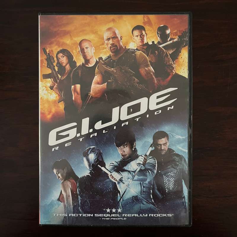 G.I. Joe - Retaliation DVD South African Press