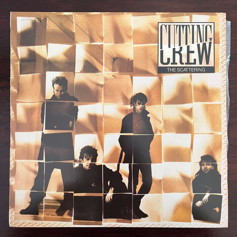Cutting Crew - The Scattering Vinyl LP South African Press 80s New Wave