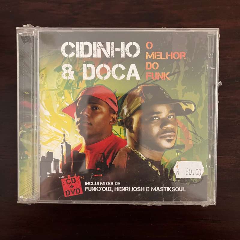 Cidinho & Doca - O Melhor Do Funk CD DVD New and Sealed Vidisco