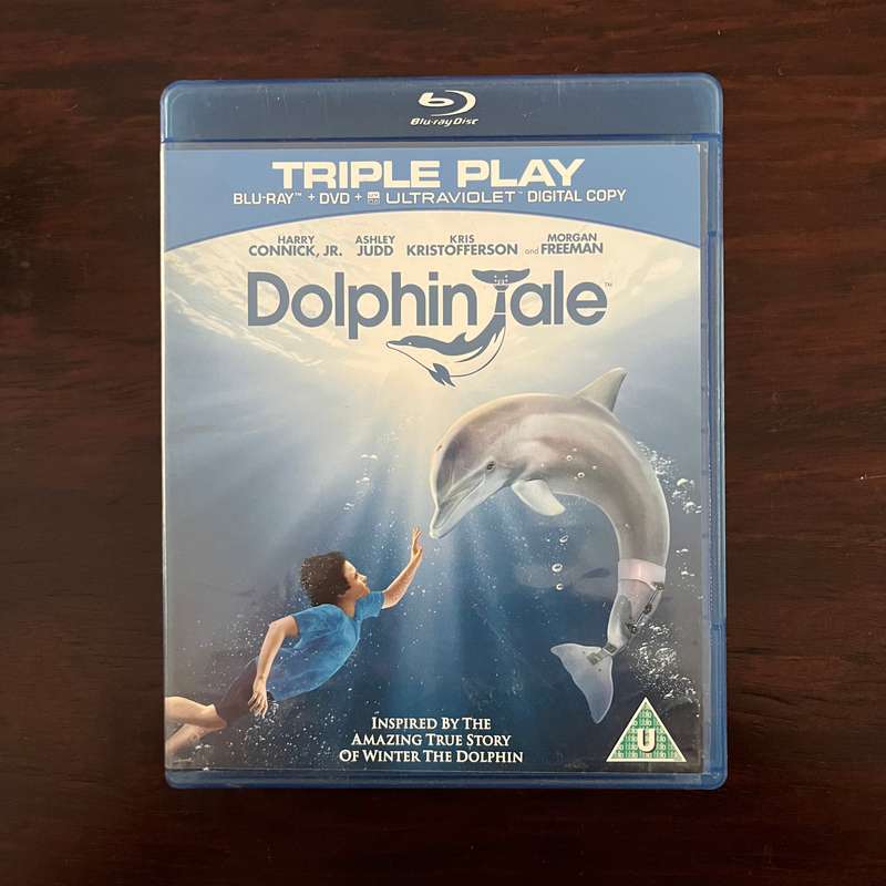 Dolphin Tale Blu Ray DVD Triple Play UK Press Import