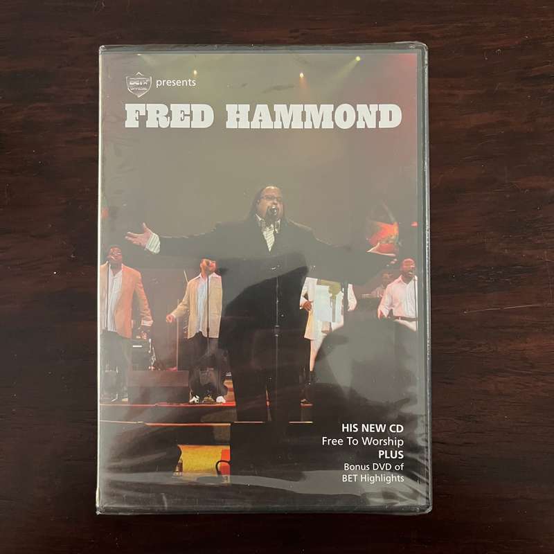 Fred Hammond - Fred Hammond CD DVD BET New and Sealed