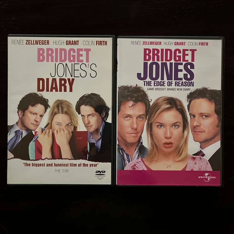 Bridget Jones Diary / Edge Of Reason 2DVD Lot South African Presses