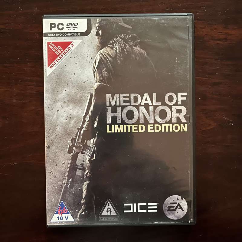 PC Game Medal Of Honor Limited Edition
