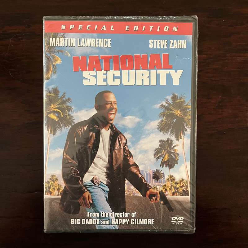 National Security DVD Martin Lawrence South African Press New and Sealed