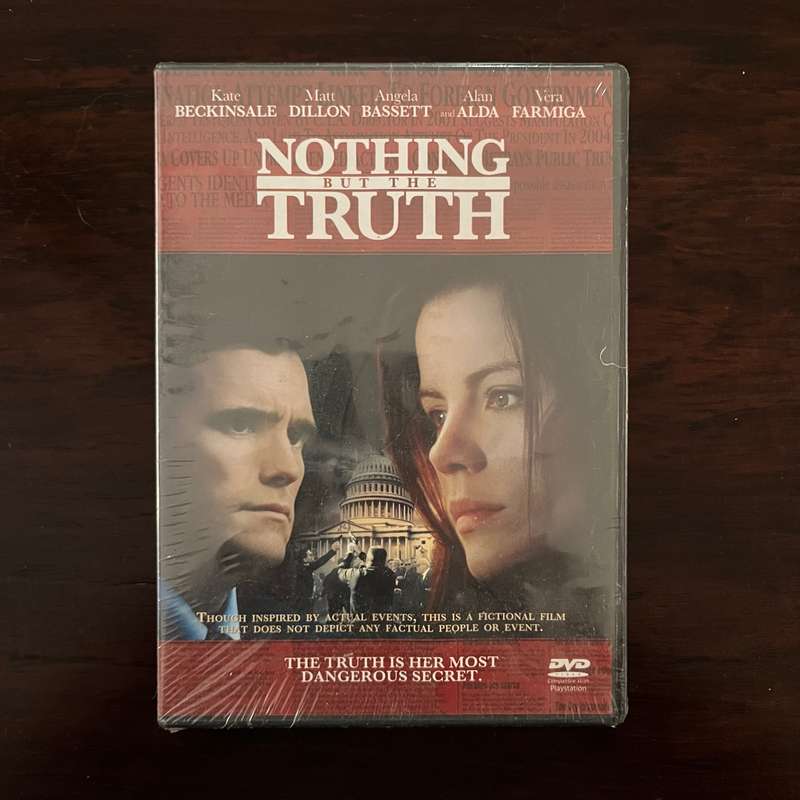 Nothing But The Truth DVD Matt Dillon Kate Beckinsale New and Sealed