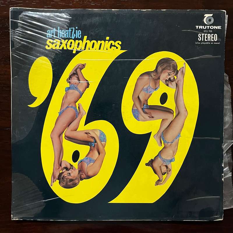 Art Heatlie - Saxophonics '69 Vinyl LP South African Press
