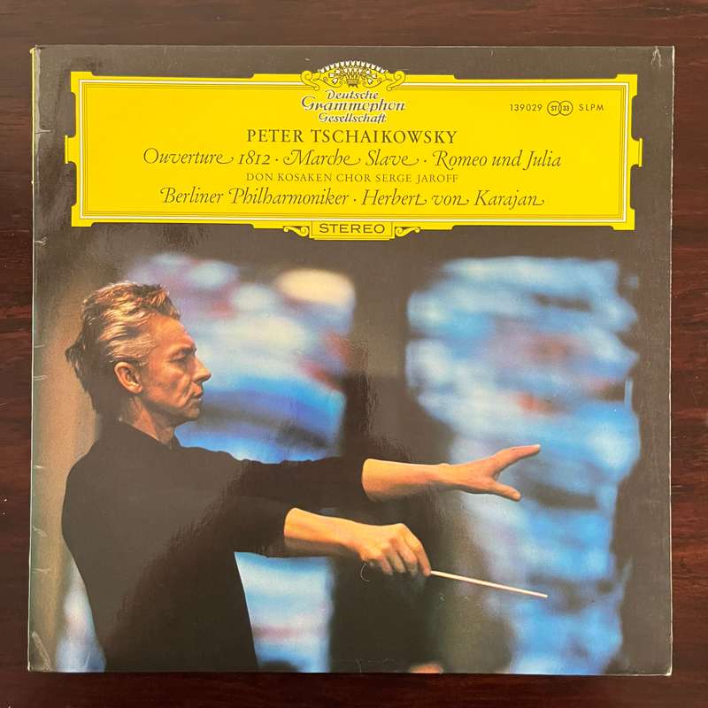 Peter Tschaikowsky -  Ouverture 1812 / Romeo Und Julia Deutsche Grammophon Vinyl LP