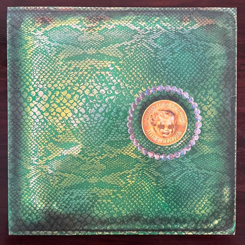 Alice Cooper - Billion Dollar Babies Vinyl LP Rare Brazilian Press