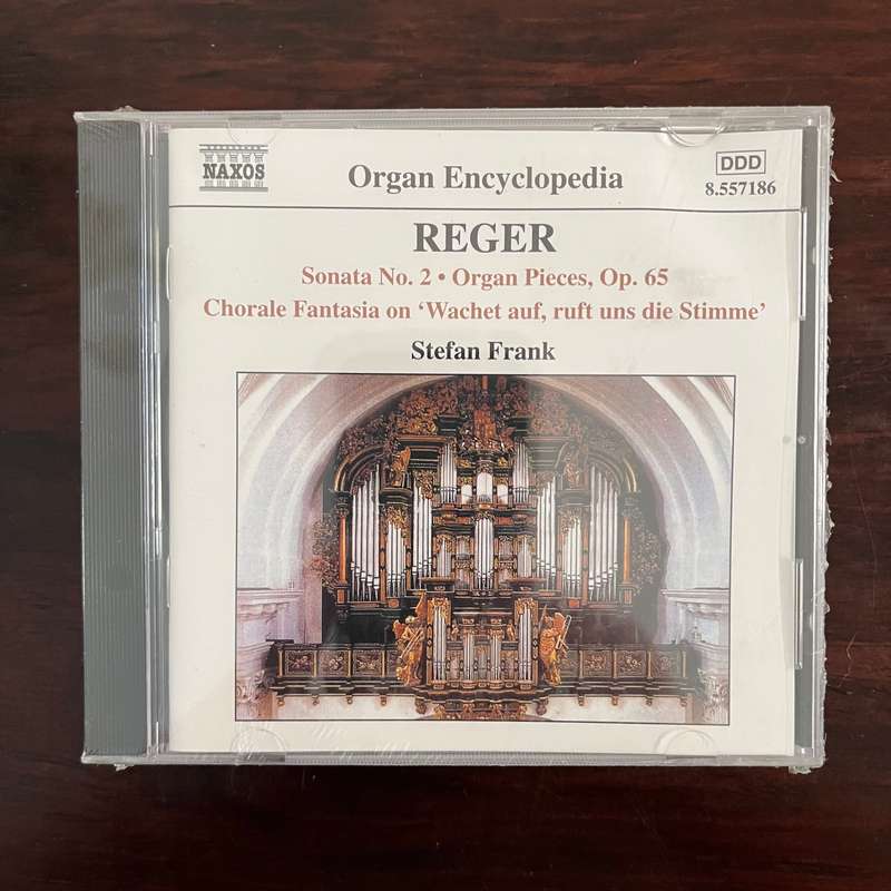 Reger / Stefan Frank - Organ Works Volume 5 CD Import New and Sealed Naxos