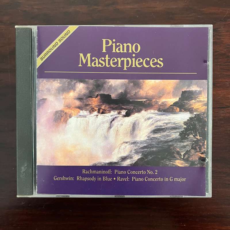 Piano Masterpieces CD Rachmaninoff Gershwin Import