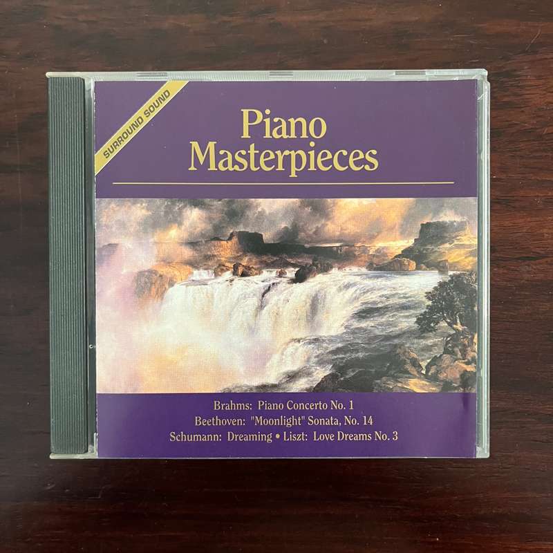 Piano Masterpieces CD Brahms Beethoven Shumann Import