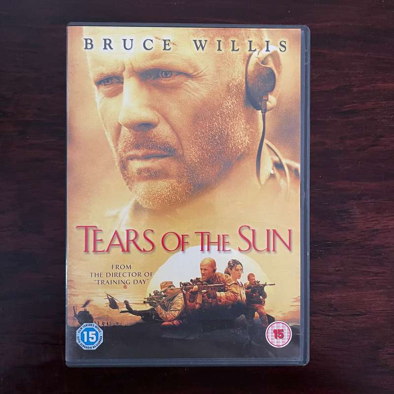 Tears Of The Sun DVD UK Press Bruce Willis