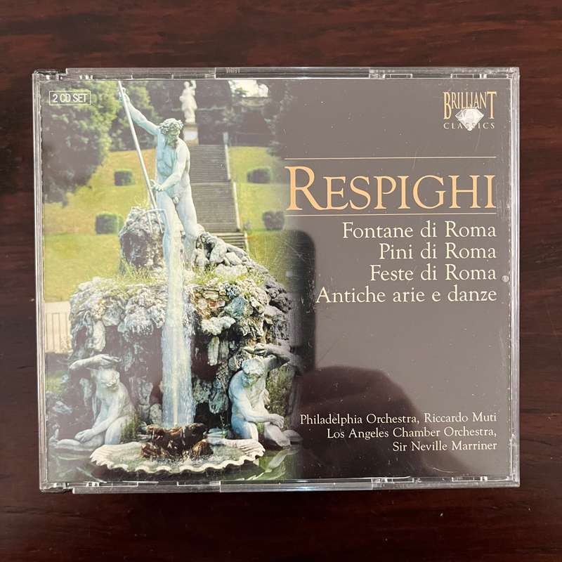 Respighi - Fontane Di Roma 2CD Dutch Press Import