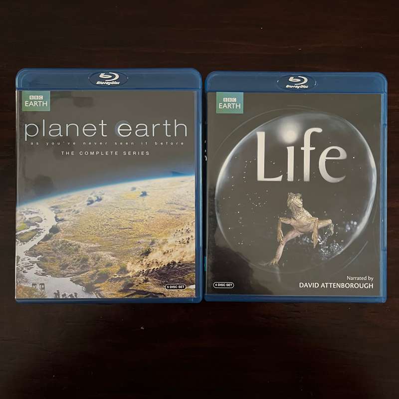 Life / Planet Earth Blu Ray 9 Disc Set Import BBC Earth