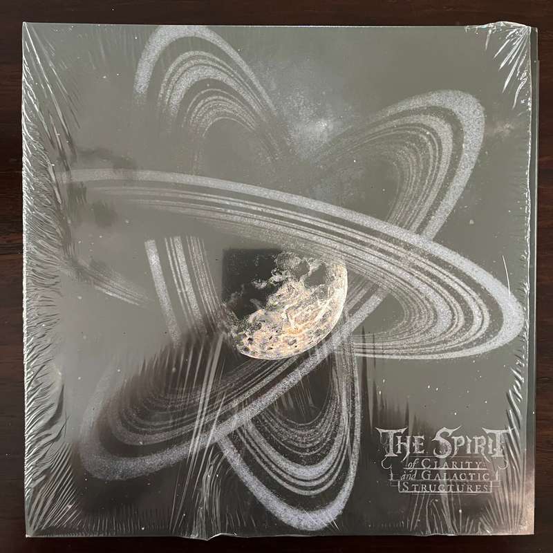 The Spirit - Of Clarity and Galactic Structures Vinyl LP Ltd 199 Grey Marbled Black Metal