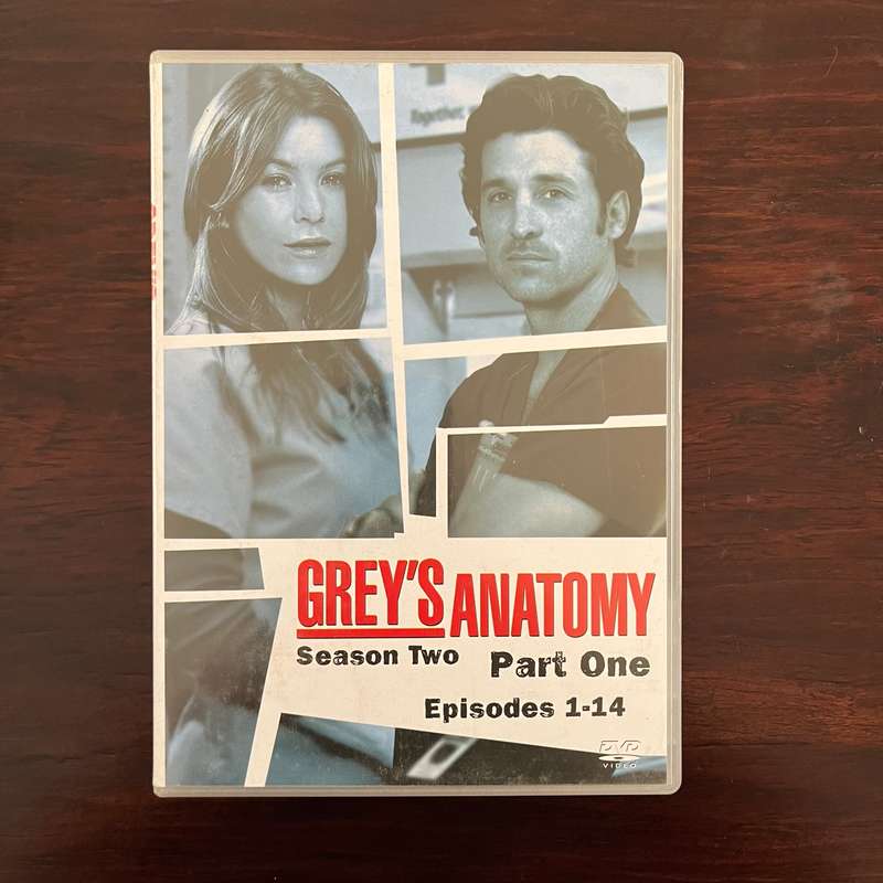 Greys Anatomy - Season Two Part One 4DVD Set South African Press