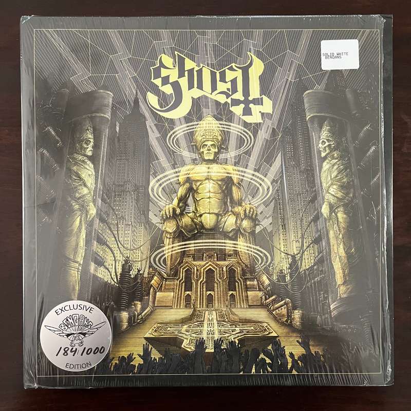 Ghost - Ceremony and Devotion Vinyl 2LP Ltd 1000 Bengans Exclusive White Variant