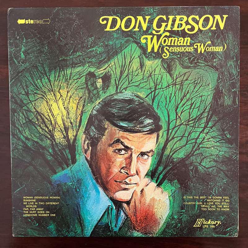 Don Gibson - Woman (Sensuous Woman) Vinyl LP US Press
