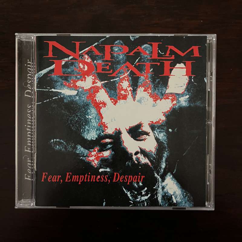 Napalm Death - Fear, Emptiness, Despair CD US Press Death Metal