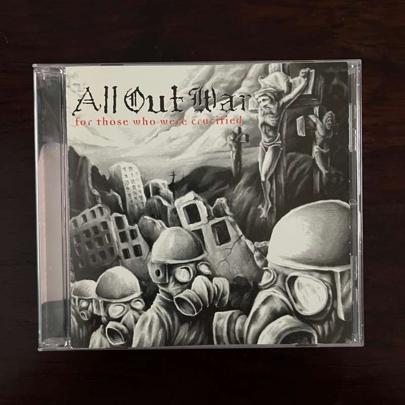 All Out War - For Those Who Were Crucified CD Victory Records Hardcore