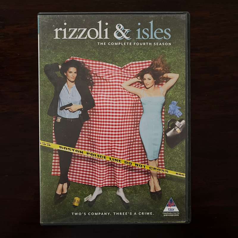 Rizzoli & Isles - The Complete Fourth Season 4DVD Set South African Press