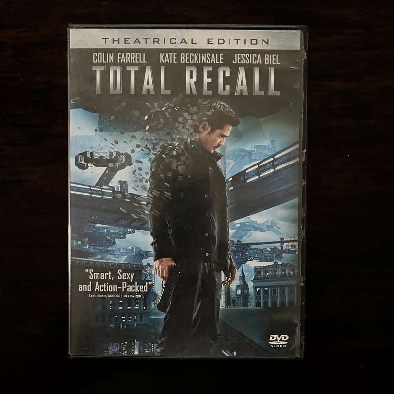 Total Recall DVD South African Press