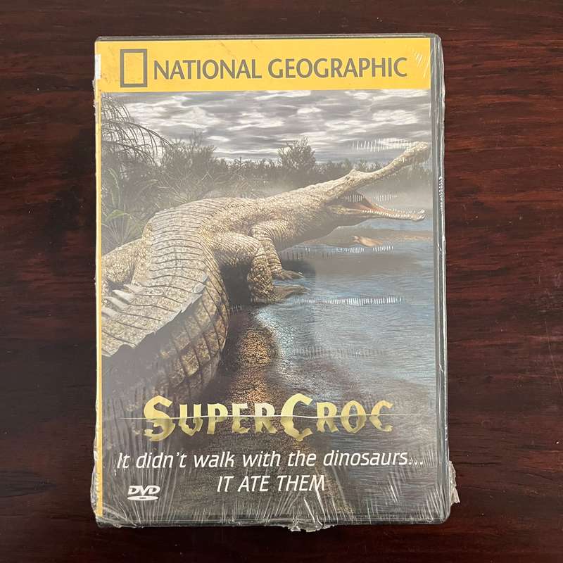 National Geographic - Supercroc DVD South African Press New and Sealed