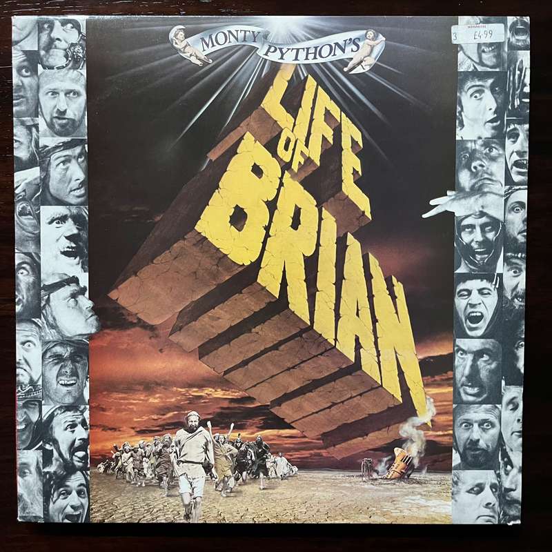 Monty Python - Life Of Brian Vinyl LP Soundtrack UK Press Import