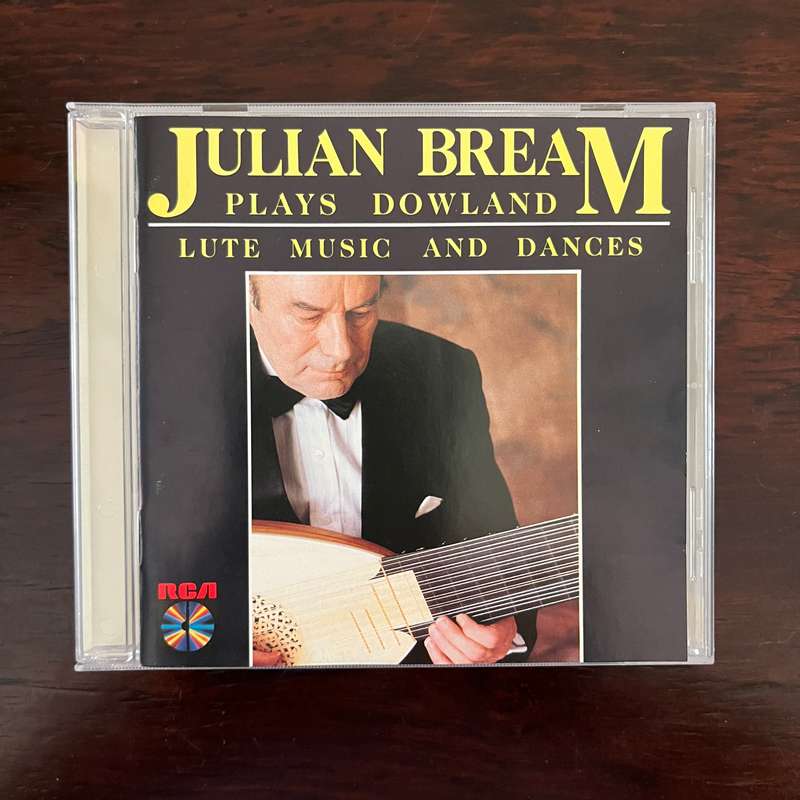 Julian Bream - Plays Dowland - Lute Music And Dances CD RCA Red Seal Import