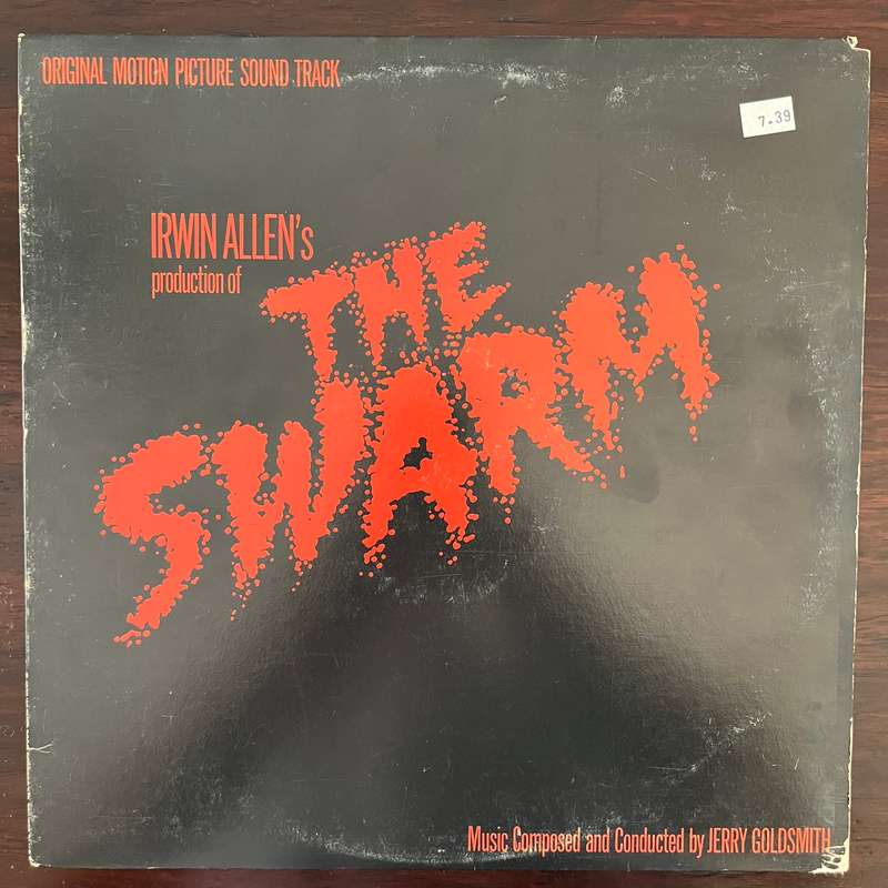 The Swarm Vinyl LP Soundtrack Score Jerry Goldsmith US Press