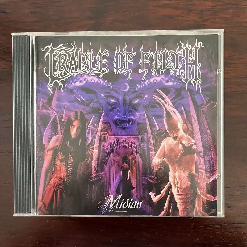 Cradle Of Filth - Midian CD Music For Nations Black Metal