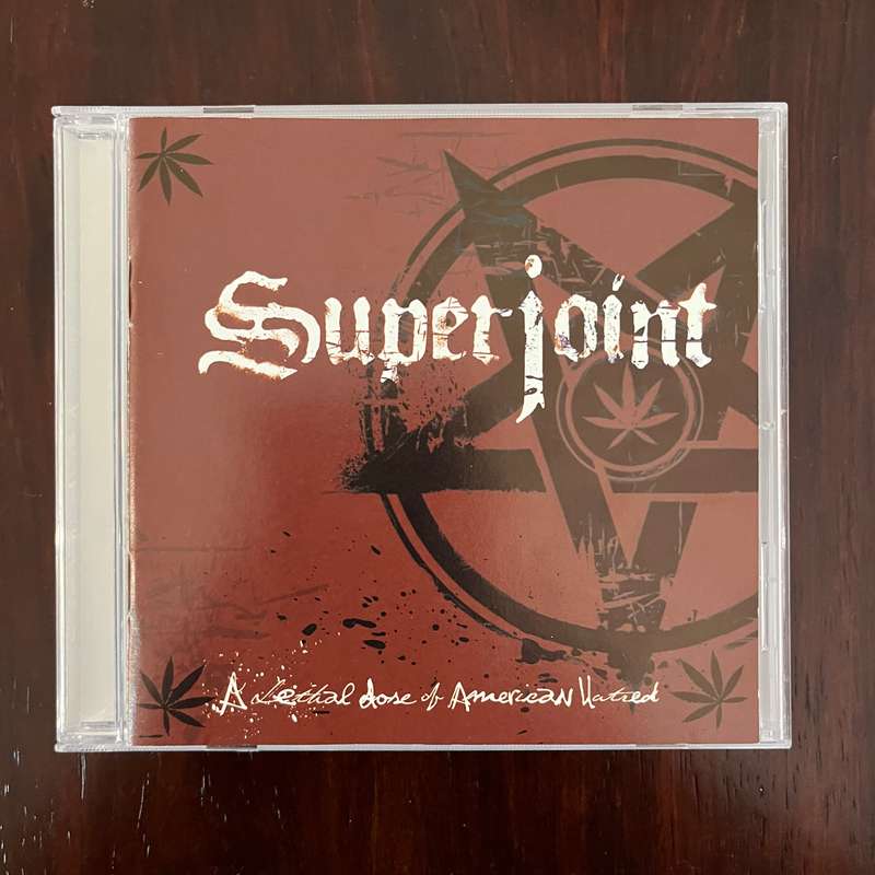 Superjoint Ritual - A Lethal Dose Of American Hatred CD US Press Phil Anselmo