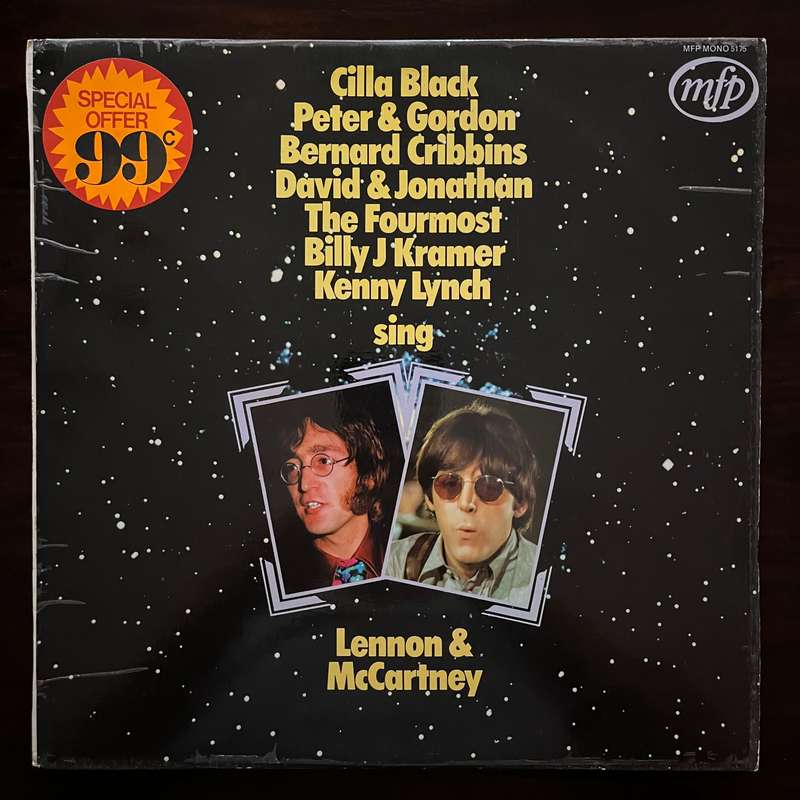 The Stars Sing Lennon & McCartney Vinyl LP Compilation The Fourmost Cilla Black
