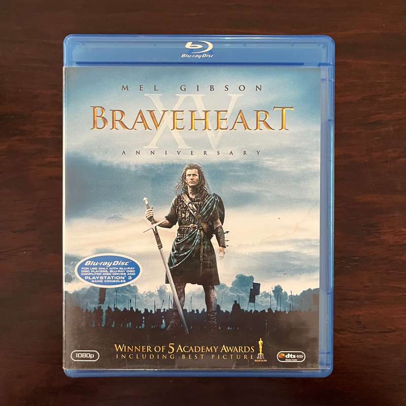 Braveheart Blu Ray Import Two Disc Edition Mel Gibson
