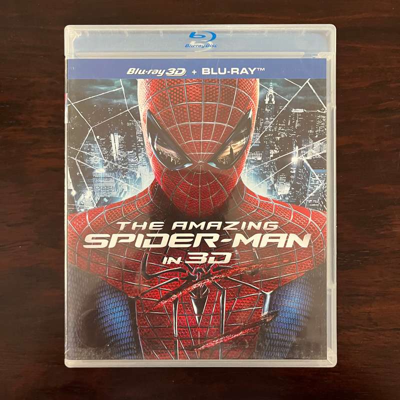 The Amazing Spider-Man in 3D Blu Ray Import Two Disc Edition