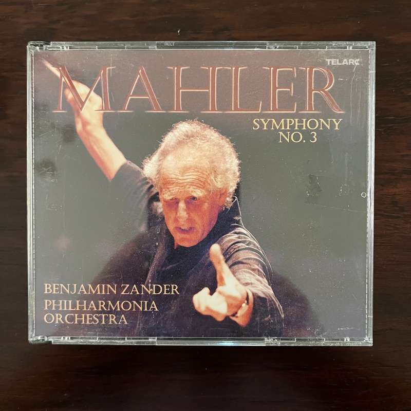 Mahler, Benjamin Zander, Philharmonia Orchestra - Symphony No. 3 3CD Set Import