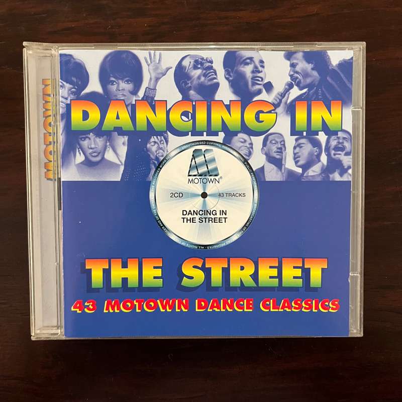 Dancing In The Street - 43 Motown Dance Classics 2CD UK Press Marvin Gaye Temptations