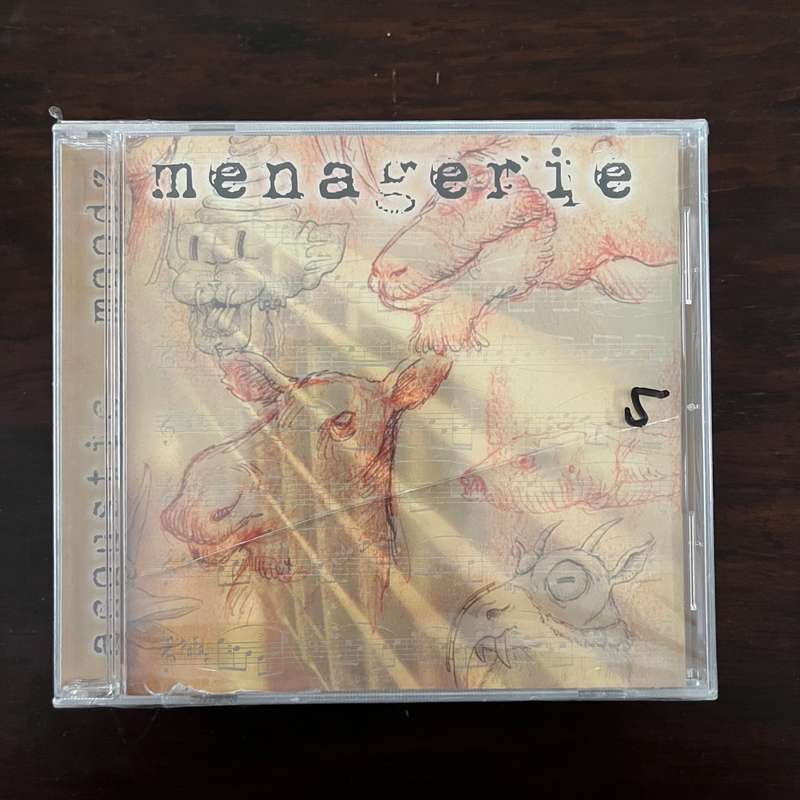 Menagerie - Acoustic Moodz CD South African New and Sealed