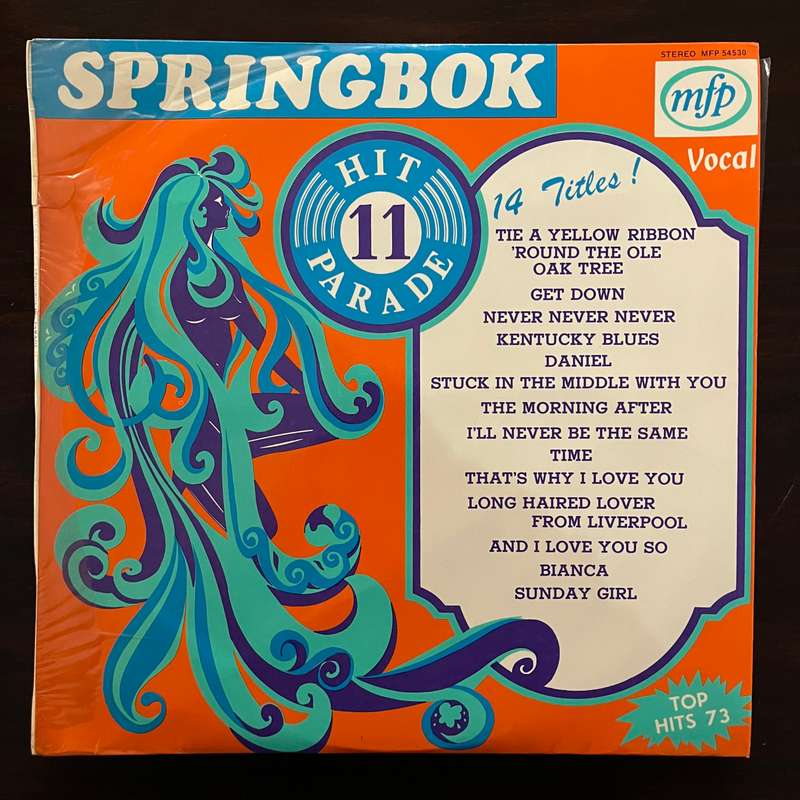 Springbok Hit Parade 11 Vinyl LP South African