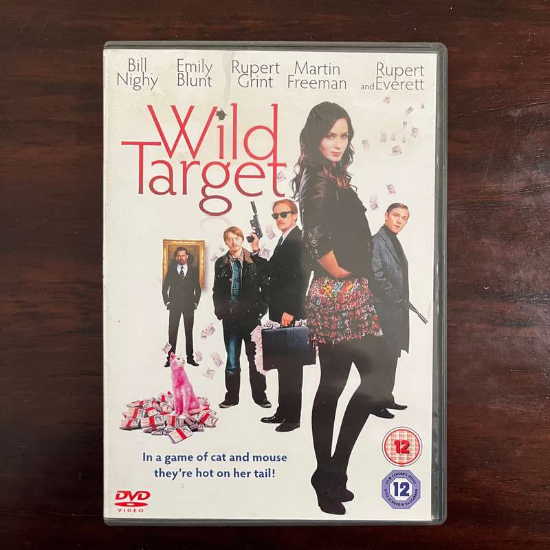 Wild Target DVD UK Press Emily Blunt Bill Nighy