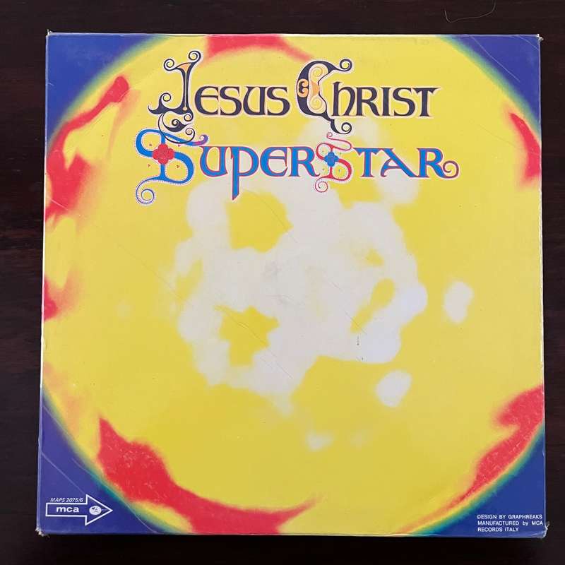 Jesus Christ Superstar (A Rock Opera) Vinyl 2LP Italian Press Ian Gillan Murray Head