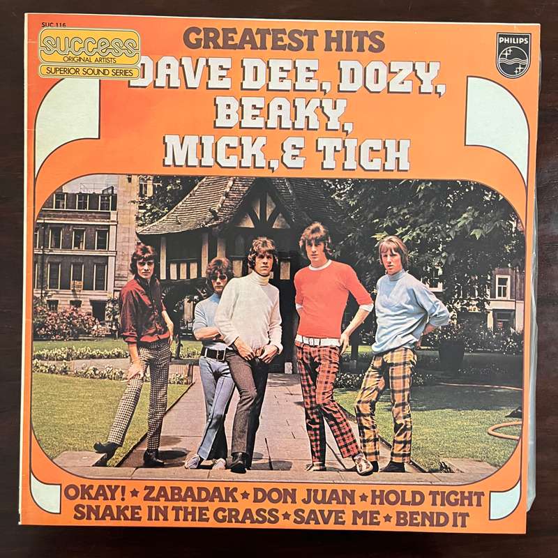 Dave Dee, Dozy, Beaky, Mick & Tich - Greatest Hits Vinyl LP South African Press