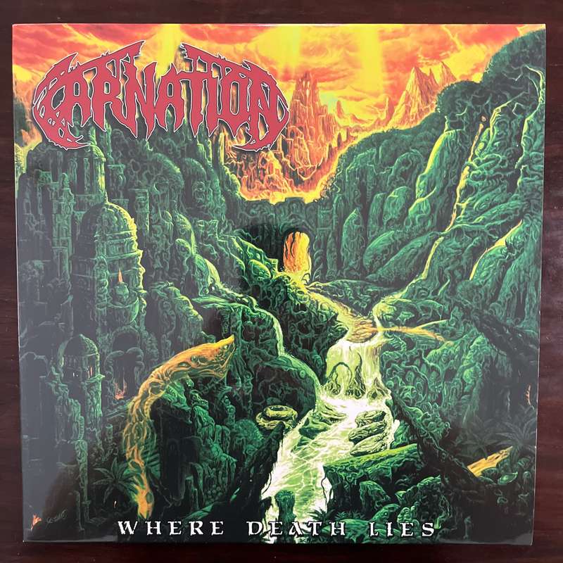 Carnation - Where Death Lies Vinyl LP Ltd 200 Season of Mist Death Metal