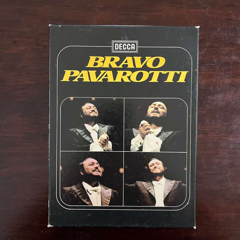 Pavarotti - Bravo Pavarotti 2 Cassette Set Decca Import