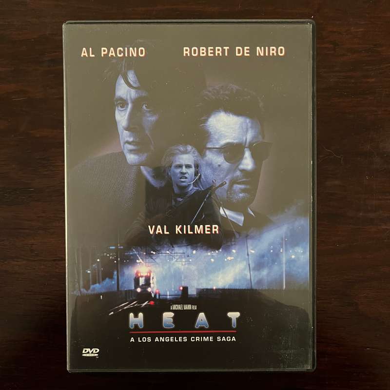 Heat DVD Al Pacino Robert De Niro Val Kilmer South African Press