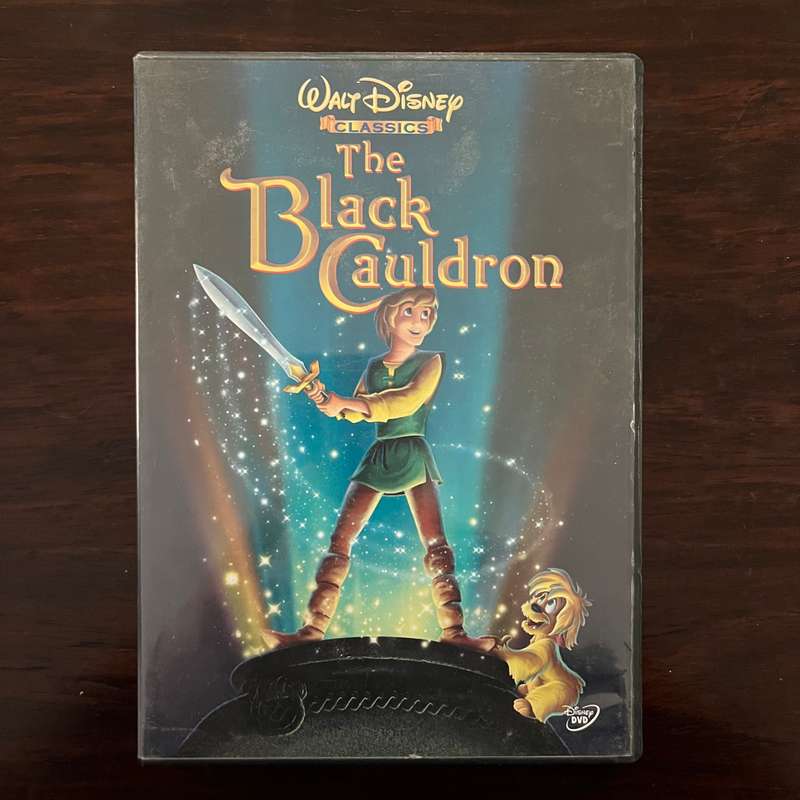 The Black Cauldron DVD Disney South African Press